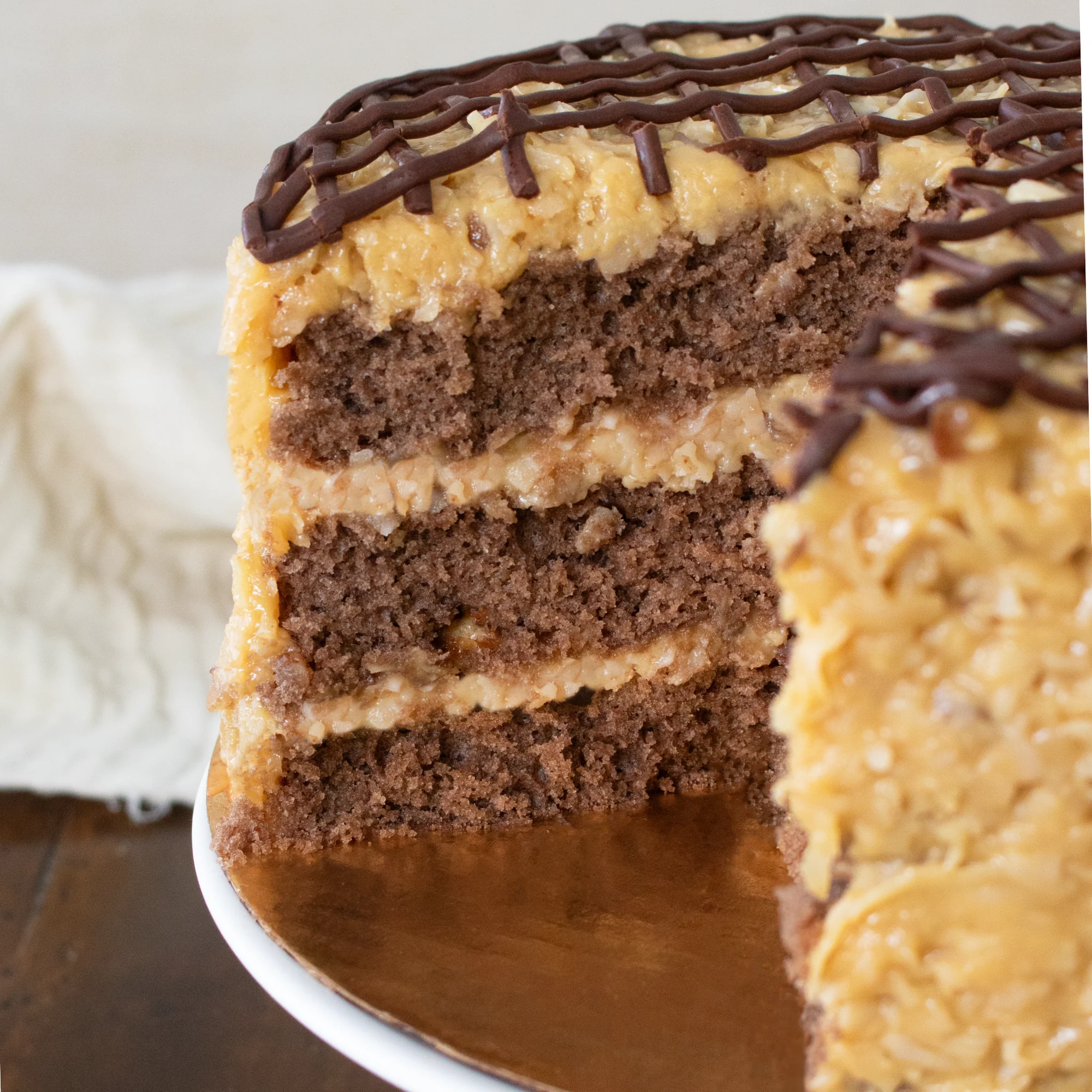 German Chocolate Layer Cake - Image 3