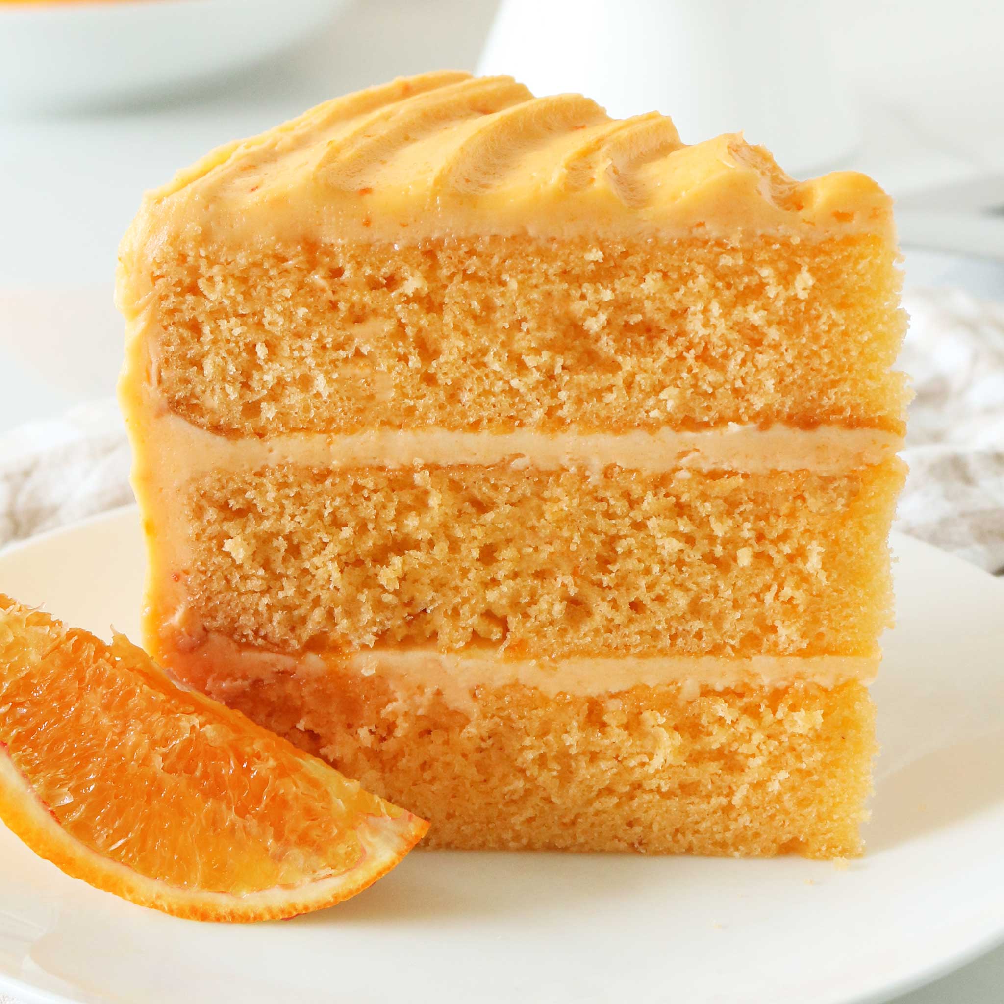 Orange Creamsicle Layer Cake - Image 3